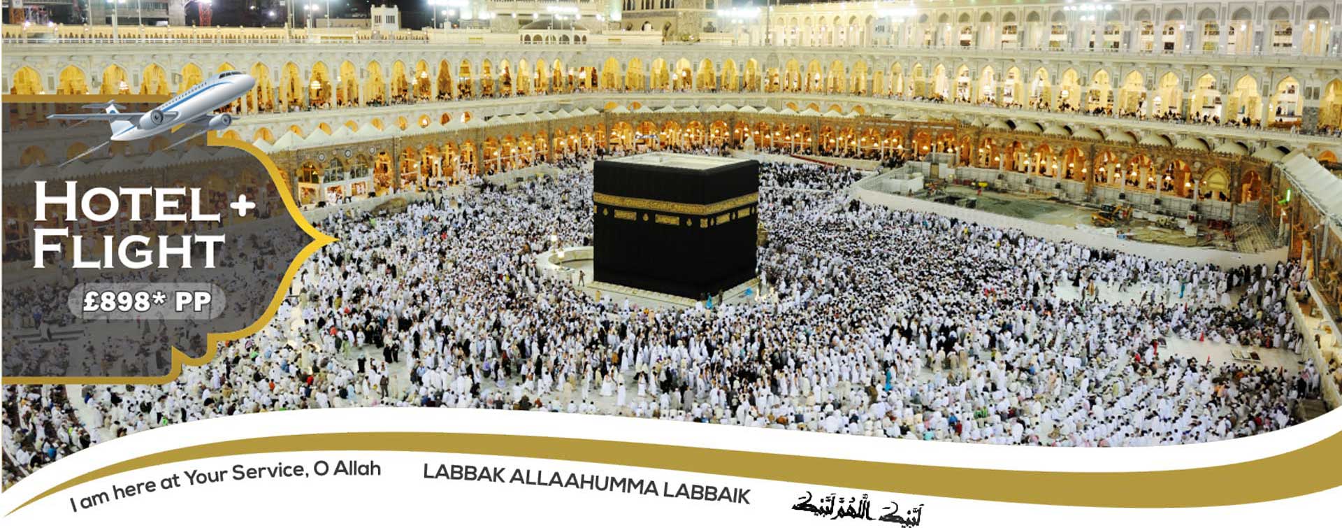 Umrah with Visa and hotel